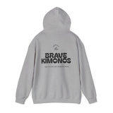 Brave Kimonos Hoodie – Retro Bold Logo