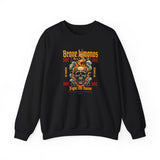 Brave Bimonos Skull Crewneck Sweatshirt — Fight The Noise Graphic Pullover