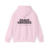 Brave Kimonos Hoodie – Retro Bold Logo