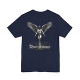 Brave Angel Wings  Tee - Unisex Casual Jersey Shirt