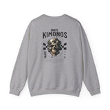 Brave Kimonos Skull Crewneck Sweatshirt – Vintage Racing Graphic