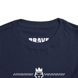 Toddler Tee — 'Brave' Crown Logo Kids Shirt