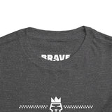 Toddler Tee — 'Brave' Crown Logo Kids Shirt
