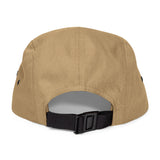 Embroidered 'Brave Kimonos' 5-Panel Cap — Casual Tan Streetwear Hat