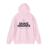 Brave Kimonos Hoodie – Retro Bold Logo