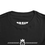 Toddler Tee — 'Brave' Crown Logo Kids Shirt