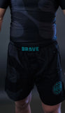 Brave Be Water Shorts - Black