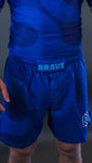 Brave Be Water Shorts - Blue
